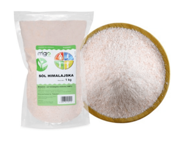 Sól himalajska różowa, drobna-  1 kg - MIGOgroup