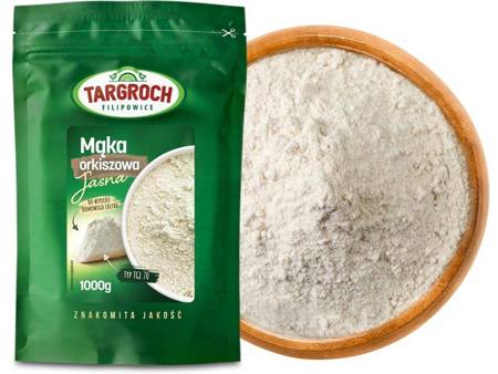 Mąka orkiszowa jasna biała (Typ TBL 70) 1 kg - Targroch